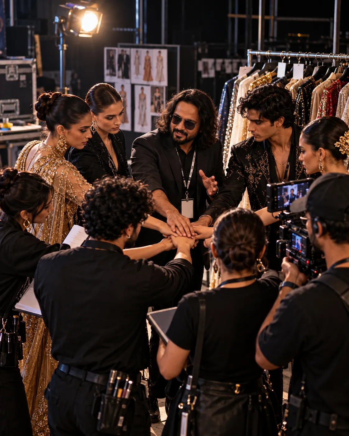 A franchise team performing at a qualifying round